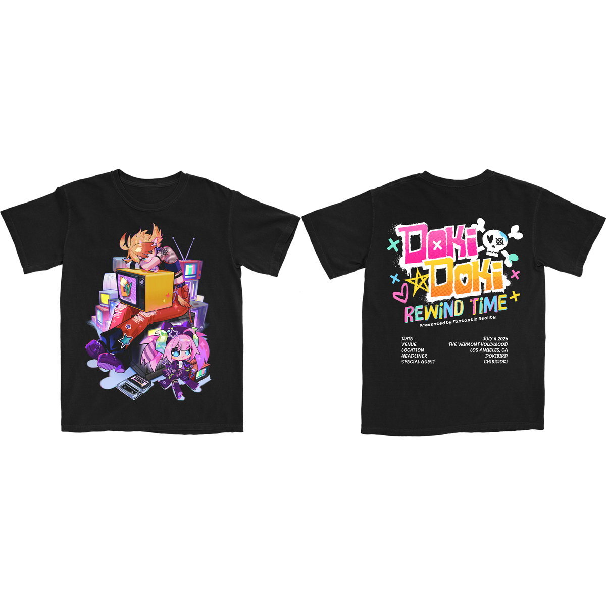 Doki Doki Rewind Tee