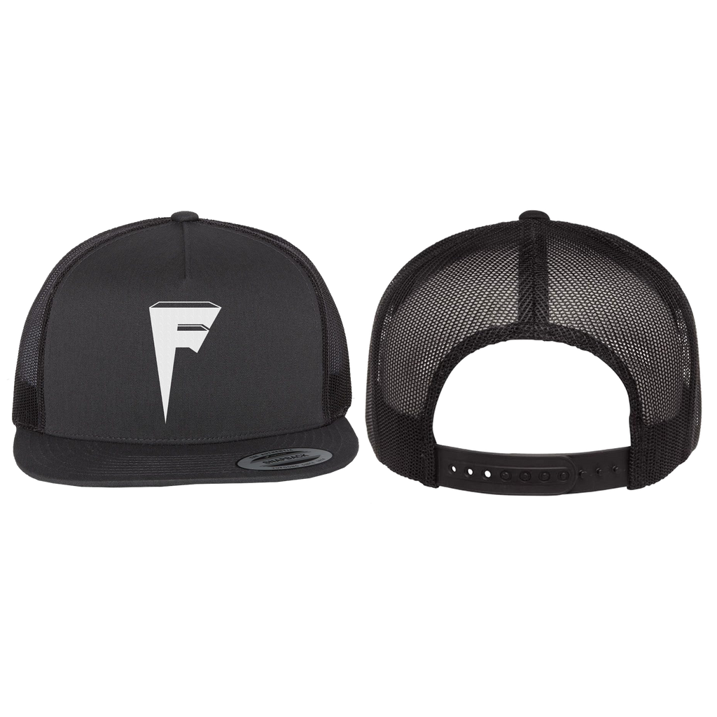 Forbidden Embroidered Five Panel Trucker Hat
