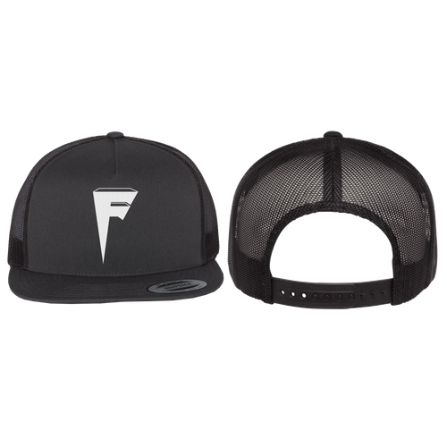 Forbidden Embroidered Five Panel Trucker Hat