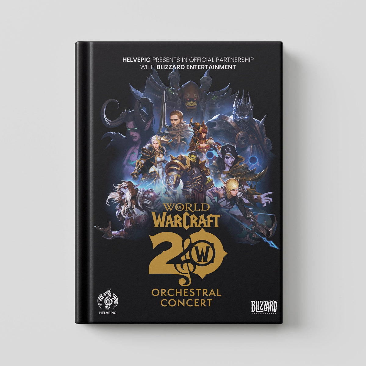World of Warcraft - 20th Anniversary - Orchestral Concert Hard Cover Book